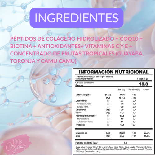 BEAUTY-IN DE FUXION- Colágeno Hidrolizado