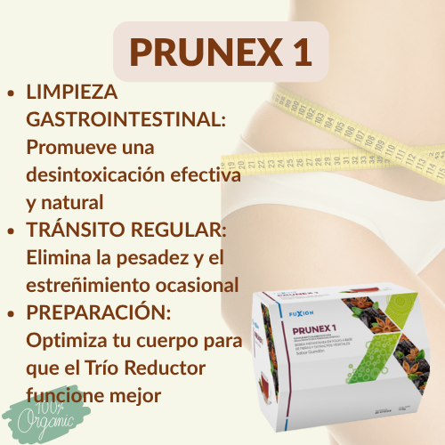 TRIO REDUCTOR DE FUXION-Quema grasa y bloquea tus excesos en 3 pasos