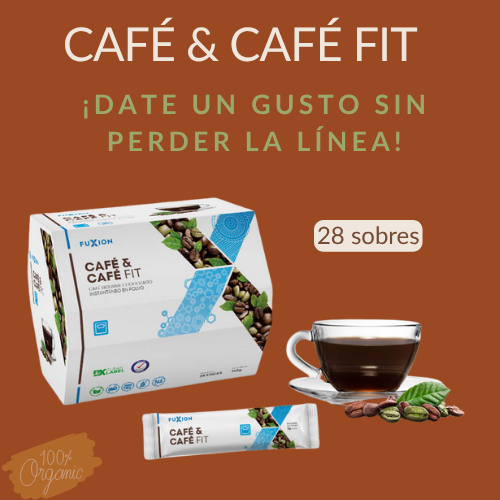 CAFÉ&CAFÉ FIT DE FUXION- Control de Apetito y Peso