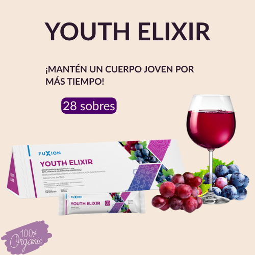 YOUTH ELIXIR DE FUXION- Activa la Hormona de la Juventud