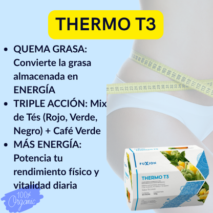 TRIO REDUCTOR DE FUXION-Quema grasa y bloquea tus excesos en 3 pasos