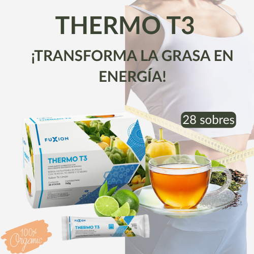 THERMO T3 DE FUXION- Quemador de Grasa Natural