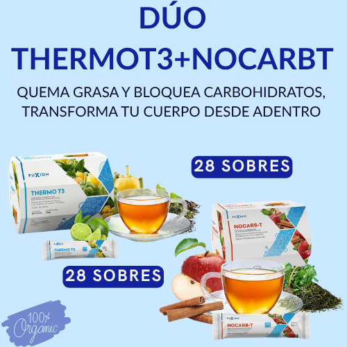 DÚO THERMO T3 + NOCARBT DE FUXION
